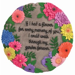 Spoontiques 13235 9 Inch Stepping Stone If I Had A Flower 1
