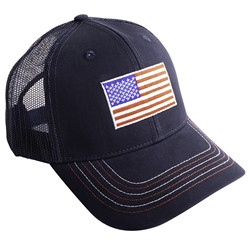 BlackCanyon Outfitters BCOCAPAMFLG American Flag Patch Cap Blue 1