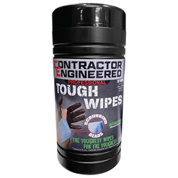CE Tools Inc. CET110 Antibacterial Tough Wipes with Scrubbing 1