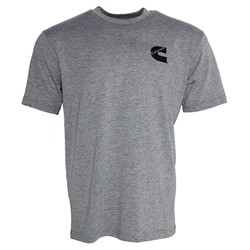 Cummins CMN4770 Cummins Unisex T-Shirt Short Sleeve Sport Gray Cotton Blend Tagless Tee CMN4770 - 2XL 1