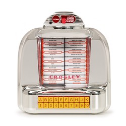 Crosley CR1120ASI The Diner Jukebox Radio - Silver 1