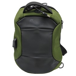 Scipio KB18611E Sling Bag with USB Port 1