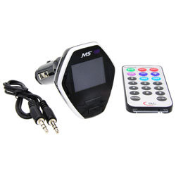 MobileSpec MBS13200 FM Transmitter with LCD Display and Remote 1