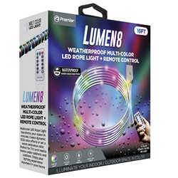 Lumen8 PLED07 16FT Weatherproof LED Rope Light 1