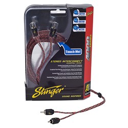 Stinger Electronics SI4212 12\' RCA 2CH TWISTED PAIR 4000 SERIES 1
