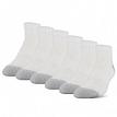 Gildan 1048593 Men's Ankle Sock 6-Pack White
