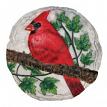Spoontiques 12914S 9 Inch Stepping Stone Cardinal