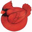 Spoontiques 13072 9 Inch Stepping Stone Cardinal