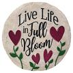 Spoontiques 13217 LIVE LIFE IN FULL STEPPING STONE