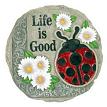 Spoontiques 13315 9 Inch Stepping Stone Ladybug