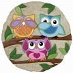 Spoontiques 13325 9 Inch Stepping Stone Owls