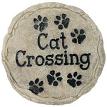 Spoontiques 13340 9 Inch Stepping Stone Cat Crossing