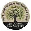 Spoontiques 13365 9 Inch Stepping Stone Family Tree