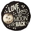 Spoontiques 13379 MOON AND BACK STEPPING STONE