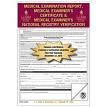 J.J. Keller 19MP Medical Exam Certificate Packet 2015 Edition