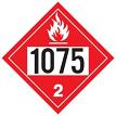 J.J. Keller 40502 1075 Class 2 Flammable Gas