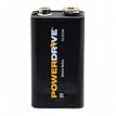 PowerDrive 6LR61 9V Alkaline Battery 1-Pack