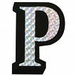 RoadPro 78098D P Prism Style Adhesive Letter