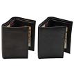 BlackCanyon Outfitters BCO5404RFID RFID Trifold Wallet Assortment - Black & Brown