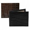 BlackCanyon Outfitters BCO5511ZC RFID Bifold Wallet Croc Emblem Assortment - Black & Brown