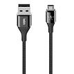 Belkin BEL73239 4' DuraTek Micro USB to USB Cable Black