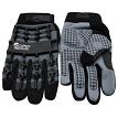 Scipio BHG645L Scipio Tactical Gloves BHG645L - Large Slip-Resist Impact-Protective Mechanics Glove - Black