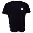 Cummins CMN4746 Cummins Unisex T-Shirt Short Sleeve Black Cotton Pocket Tee CMN4746 - Medium