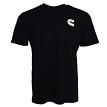 Cummins CMN4759 Cummins Unisex T-Shirt Short Sleeve Black Cotton Tagless Tee CMN4759 - Small