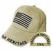 U.S. MILITARY MERCHANDISE CP00800 American Heritage with Flag Cap