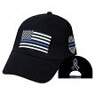 Eagle Emblems CP1701 EE CAP-POLICE THIN BLUE LINE