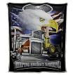 Diesel Life License DL02AMWK Keep American Working Sherpa Throw