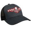 Diesel Life DLH05CBR Snap Back Hat with Diesel Life Logo Black/Charcoal/Red
