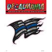 DecalMania DM720066 Decal Blue Lives Matter Flag 3 1PK 6in