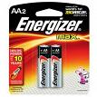 Eveready E-91BP2 AA Energizer Alkaline Batteries - 2-Pack
