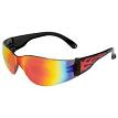 GLOBAL VISION EYEWEAR FLAMEZGTR Flamez Safety Glasses Black & Flame Frames/ G-Tech Lens