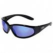 GLOBAL VISION EYEWEAR HERCGTB Hercules Safety Glasses Black Frames/ G-Tech Blue Lens