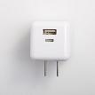 Zeikos IHIPP12 Wall charger Dual type C / USB-A 3.1A