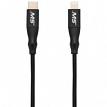 MobileSpec MB06900 4ft. 18W Lightning to USB-C Charge & Sync Cable Black Bulk to USB-C(