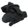 HeatMax MB2BLK HotHands Heated Fleece Glove/ Mittens Black L/XL