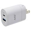 MobileSpec MBS01231 USB-C&reg; and USB Wall Charger