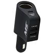 MobileSpec MBS01404 12Volt Four-Way Charger with 12V/DC Port