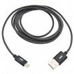 MobileSpec MBS06110 5' Micro to USB Charge & Sync Fishnet Cable Black
