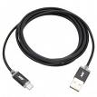 MobileSpec MBS06161 6' Micro to USB Charge & Sync Smart LED Cable Black