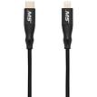 MobileSpec MBS06900 6ft. 18W Lightning to USB-C Charge & Sync Cable Black to USB-C C