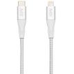 MobileSpec MBS06901 6ft. 18W Lightning to USB-C Charge & Sync Cable White to USB-C C