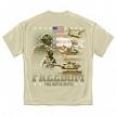 U.S. Military Merchandise MM2390XL Freedom Full Battle Rattle Short Sleeve T-Shirt X-Large Tan