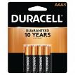 DURACELL MN2400B8 AAA Coppertop Alkaline Batteries 8-Pack