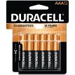 Duracell MN24RT12Z AAA Alkaline Battery 12-Pack