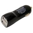 MobileSpec MSDUALUSBB25G 12V Dual 2.1A & 1.0A USB Power Adapter Black