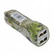 MobileSpec MSTREKDUAL 12V Dual 2.4A USB Power Adapter 20-Piece Display Camouflage